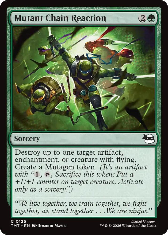 Mutant Chain Reaction — Teenage Mutant Ninja Turtles