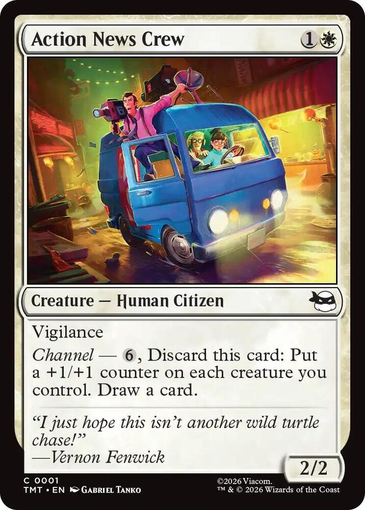 Action News Crew — Teenage Mutant Ninja Turtles