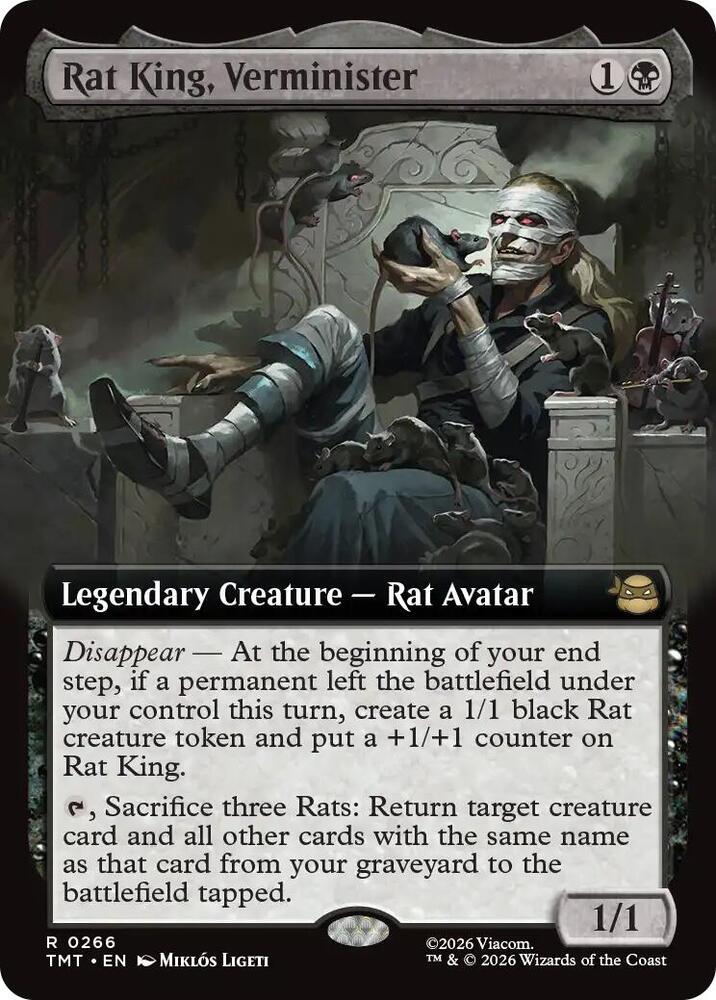 Rat King, Verminister (Extended Art) — Teenage Mutant Ninja Turtles