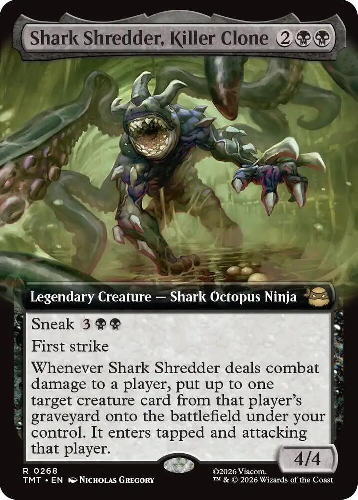 Shark Shredder, Killer Clone (Extended Art) — Teenage Mutant Ninja Turtles
