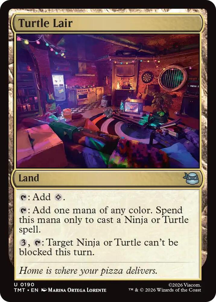 Turtle Lair — Teenage Mutant Ninja Turtles