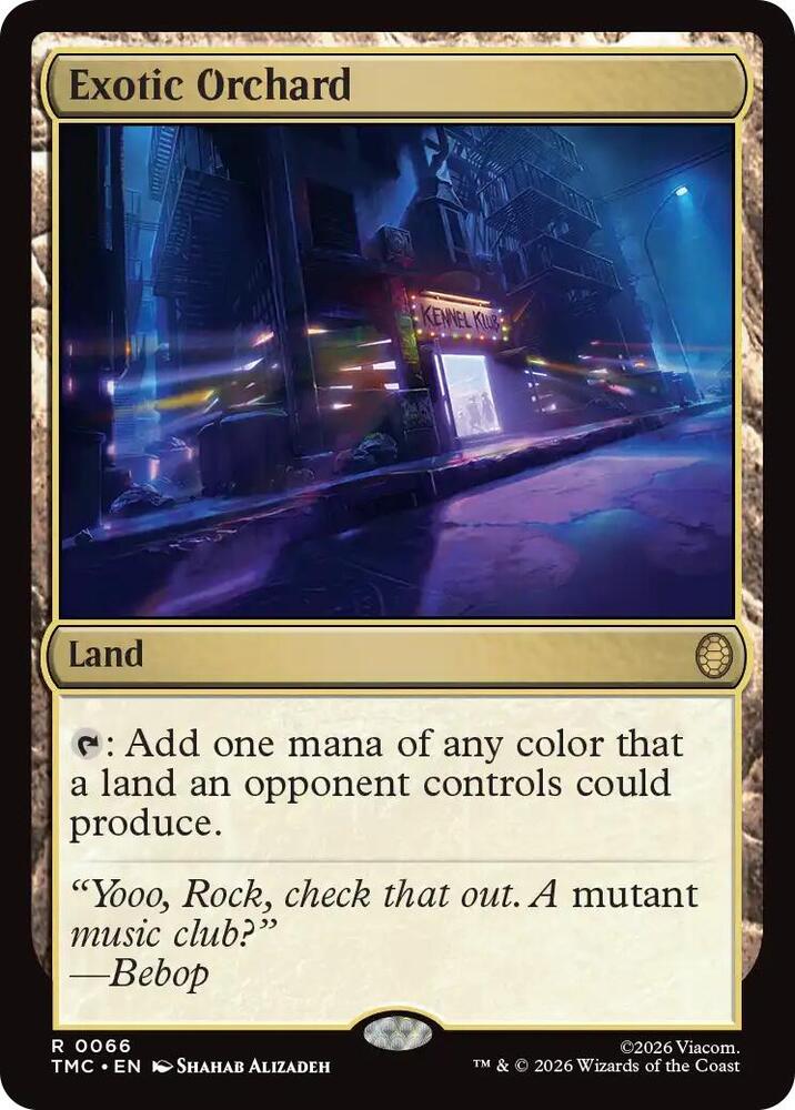 Exotic Orchard — Commander: Teenage Mutant Ninja Turtles