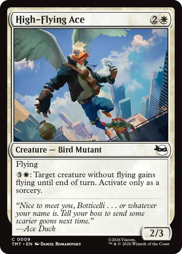 High-Flying Ace — Teenage Mutant Ninja Turtles