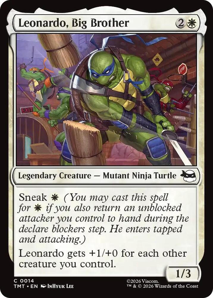 Leonardo, Big Brother — Teenage Mutant Ninja Turtles