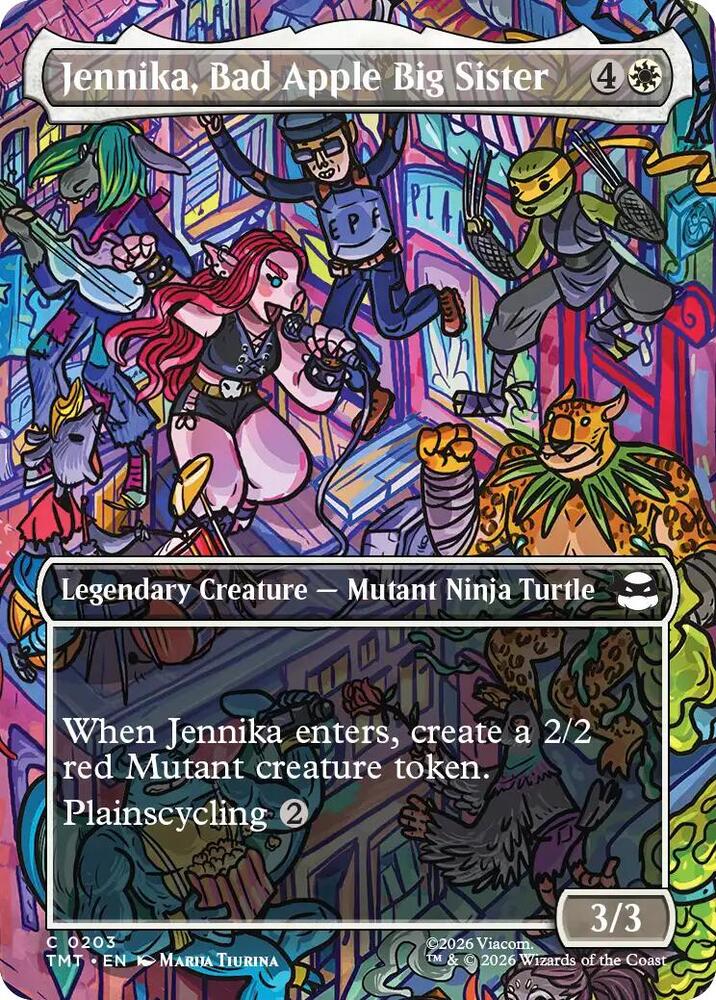 Jennika, Bad Apple Big Sister (Borderless) — Teenage Mutant Ninja Turtles