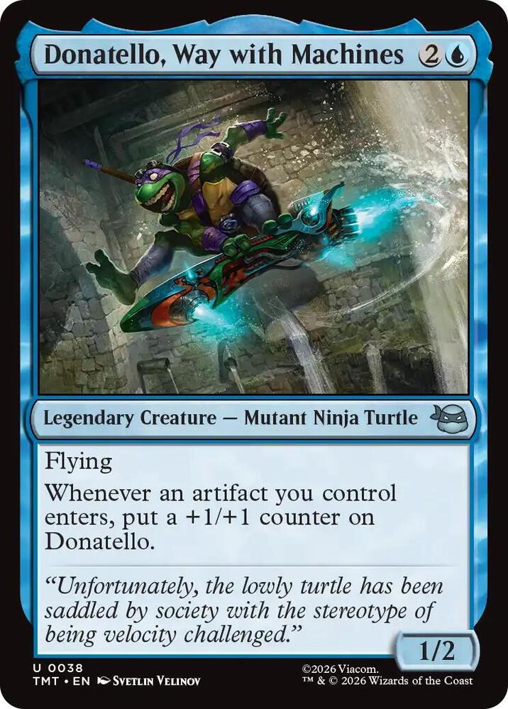 Donatello, Way with Machines — Teenage Mutant Ninja Turtles