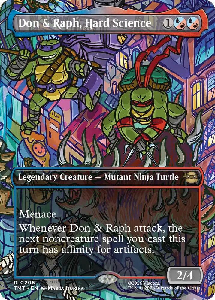 Don &amp; Raph, Hard Science (Borderless) — Teenage Mutant Ninja Turtles