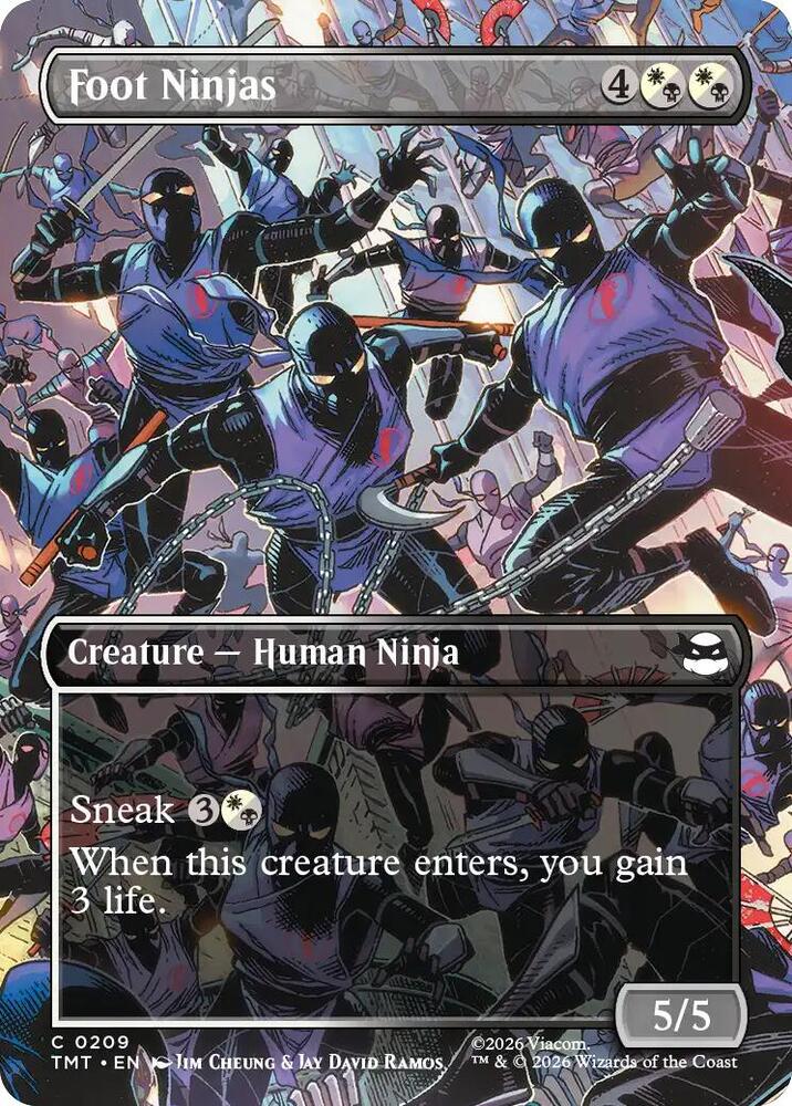 Foot Ninjas (Borderless) — Teenage Mutant Ninja Turtles