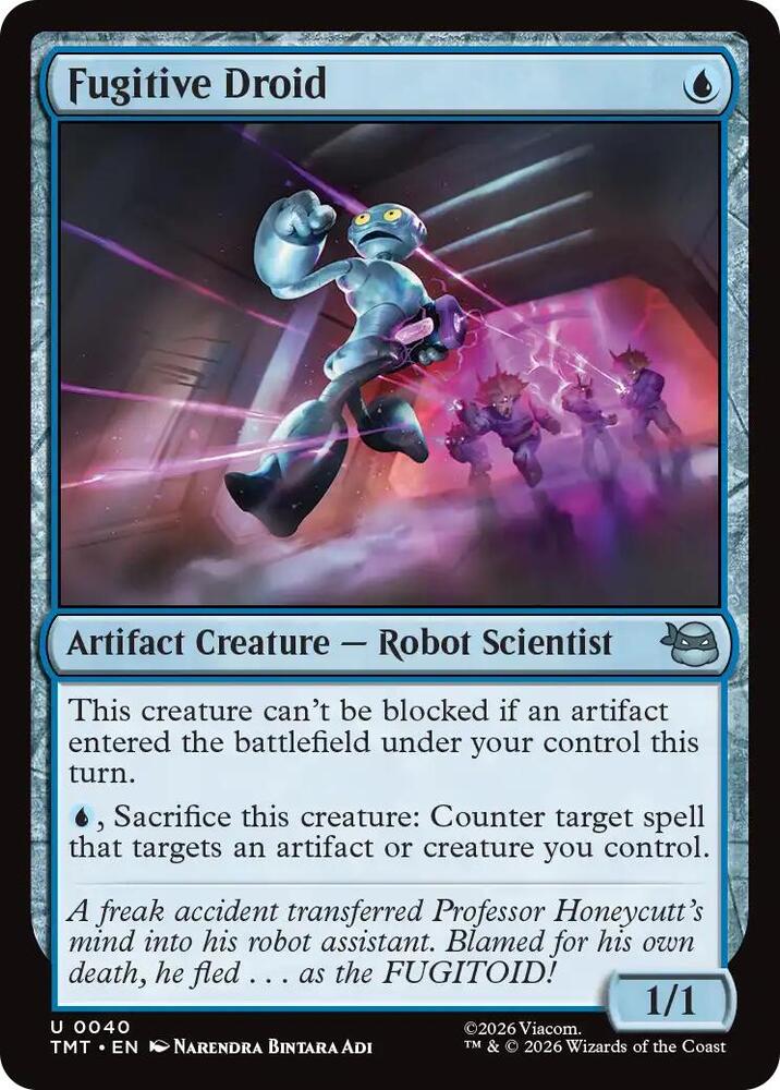 Fugitive Droid — Teenage Mutant Ninja Turtles