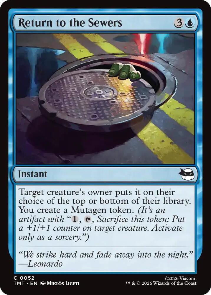 Return to the Sewers — Teenage Mutant Ninja Turtles