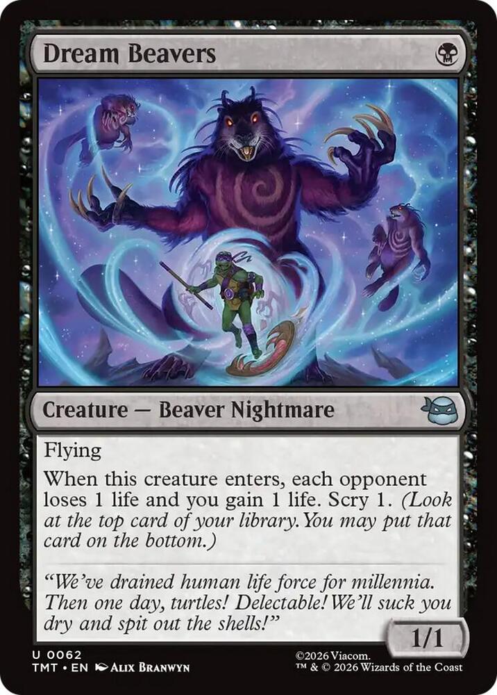 Dream Beavers — Teenage Mutant Ninja Turtles