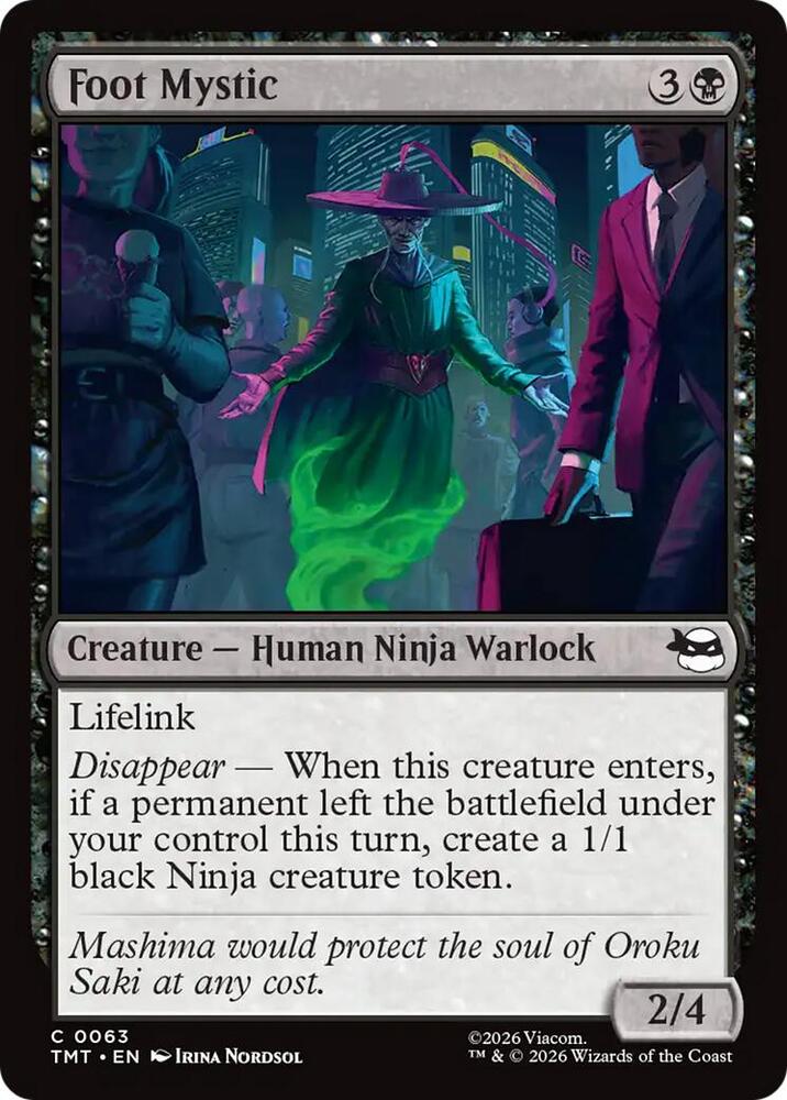 Foot Mystic — Teenage Mutant Ninja Turtles