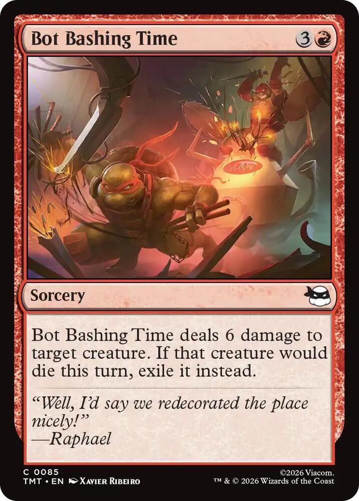 Bot Bashing Time — Teenage Mutant Ninja Turtles