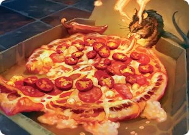 Spicy Oatmeal Pizza — Teenage Mutant Ninja Turtles