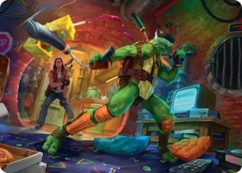 Michelangelo, Game Master — Teenage Mutant Ninja Turtles