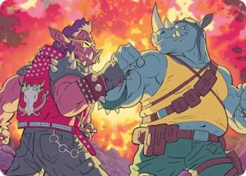 Bebop &amp; Rocksteady — Teenage Mutant Ninja Turtles