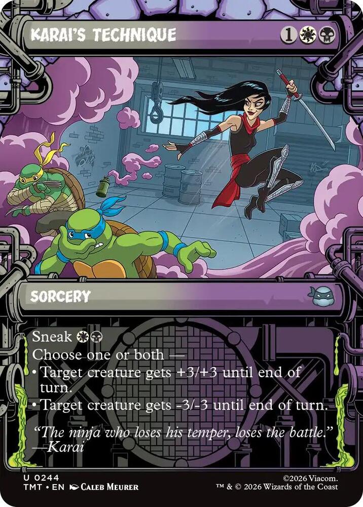 Karai's Technique (Showcase) — Teenage Mutant Ninja Turtles