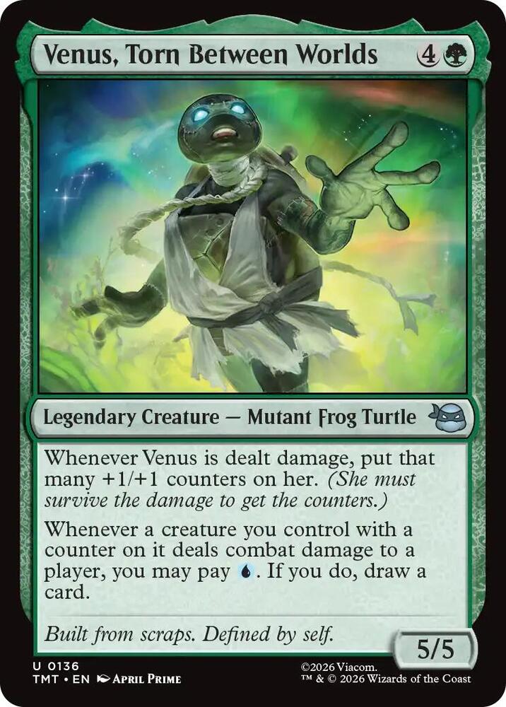 Venus, Torn Between Worlds — Teenage Mutant Ninja Turtles