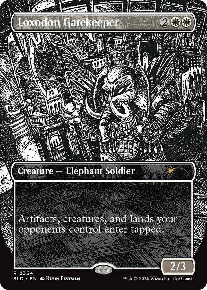 Loxodon Gatekeeper (2354) — Secret Lair Drop Series