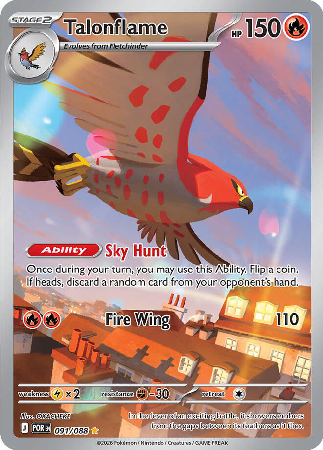 Talonflame - 091/088 — ME03: Perfect Order