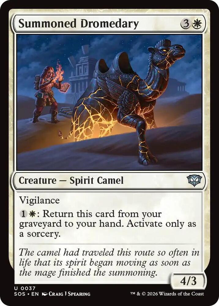 Summoned Dromedary — Secrets of Strixhaven