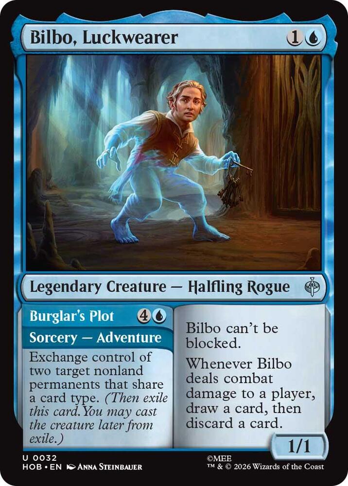 Bilbo, Luckwearer — The Hobbit
