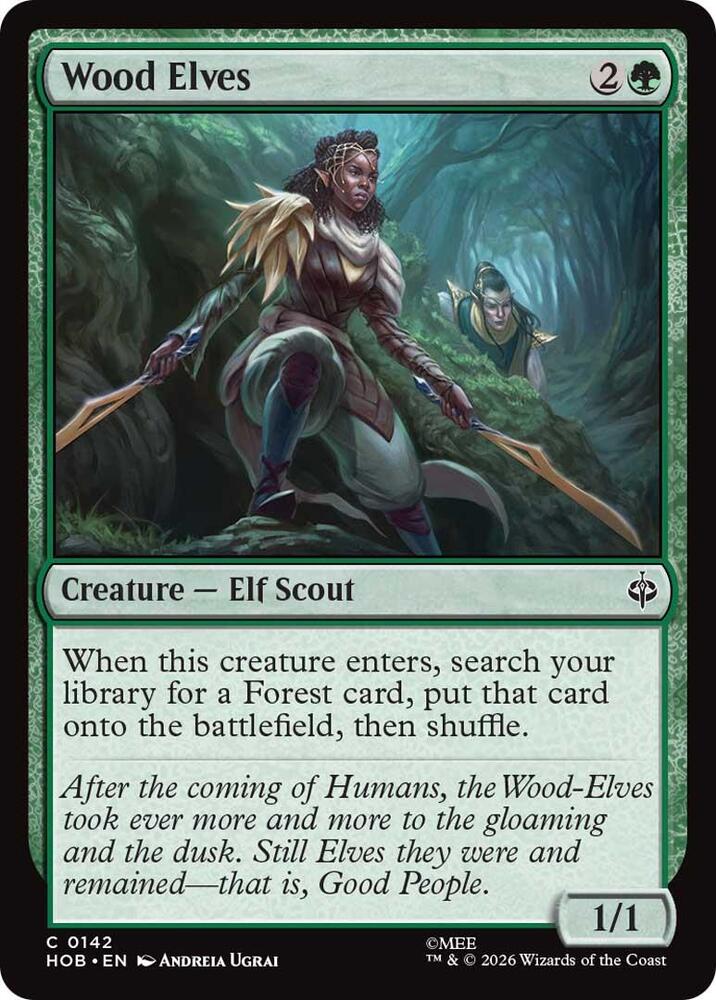 Wood Elves — The Hobbit