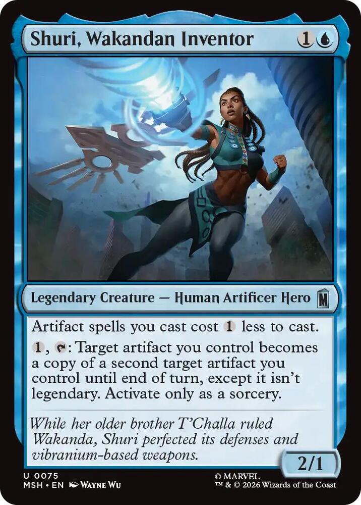 Shuri, Wakandan Inventor — Marvel Super Heroes