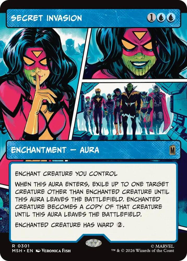 Secret Invasion (Borderless) — Marvel Super Heroes