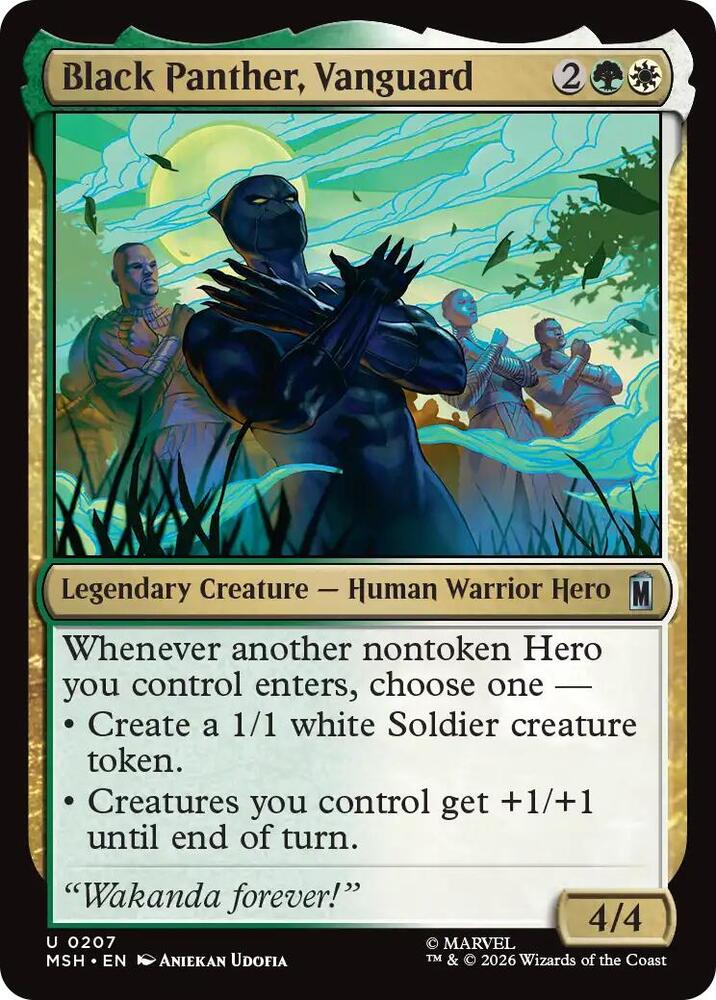 Black Panther, Vanguard — Marvel Super Heroes