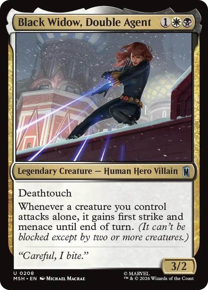 Black Widow, Double Agent — Marvel Super Heroes