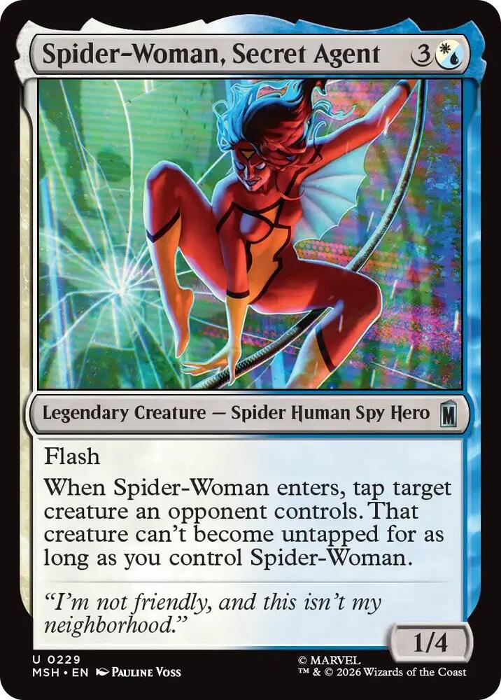 Spider-Woman, Secret Agent — Marvel Super Heroes