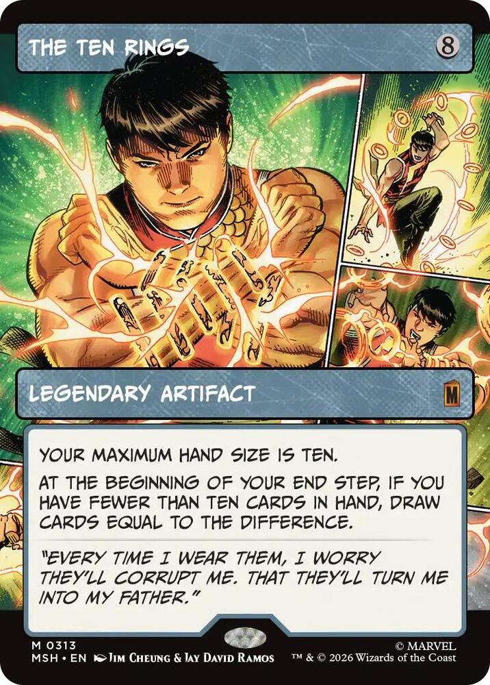 The Ten Rings (Borderless) — Marvel Super Heroes