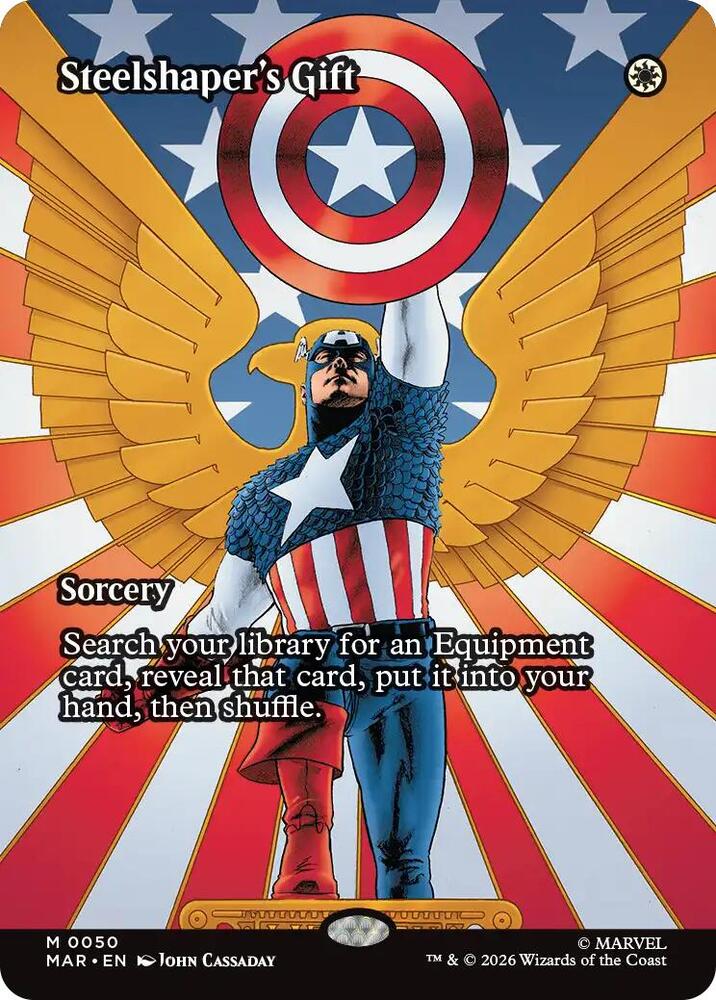 Steelshaper's Gift (Borderless) — Marvel Universe Eternal-Legal