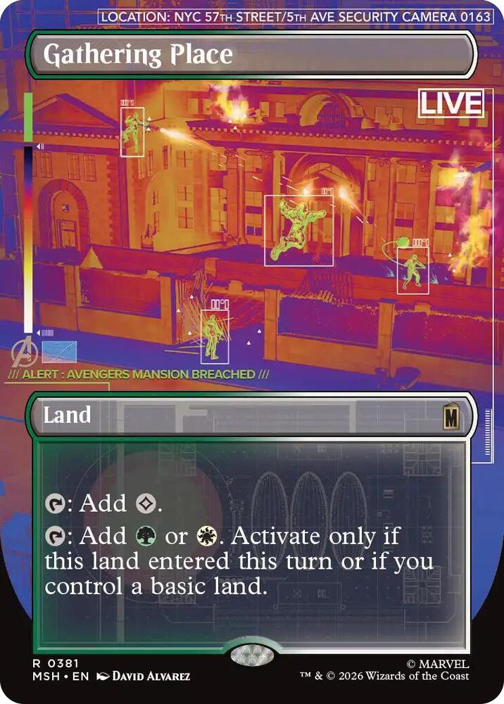 Gathering Place (Borderless) — Marvel Super Heroes