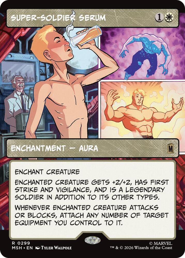 Super-Soldier Serum (Borderless) — Marvel Super Heroes