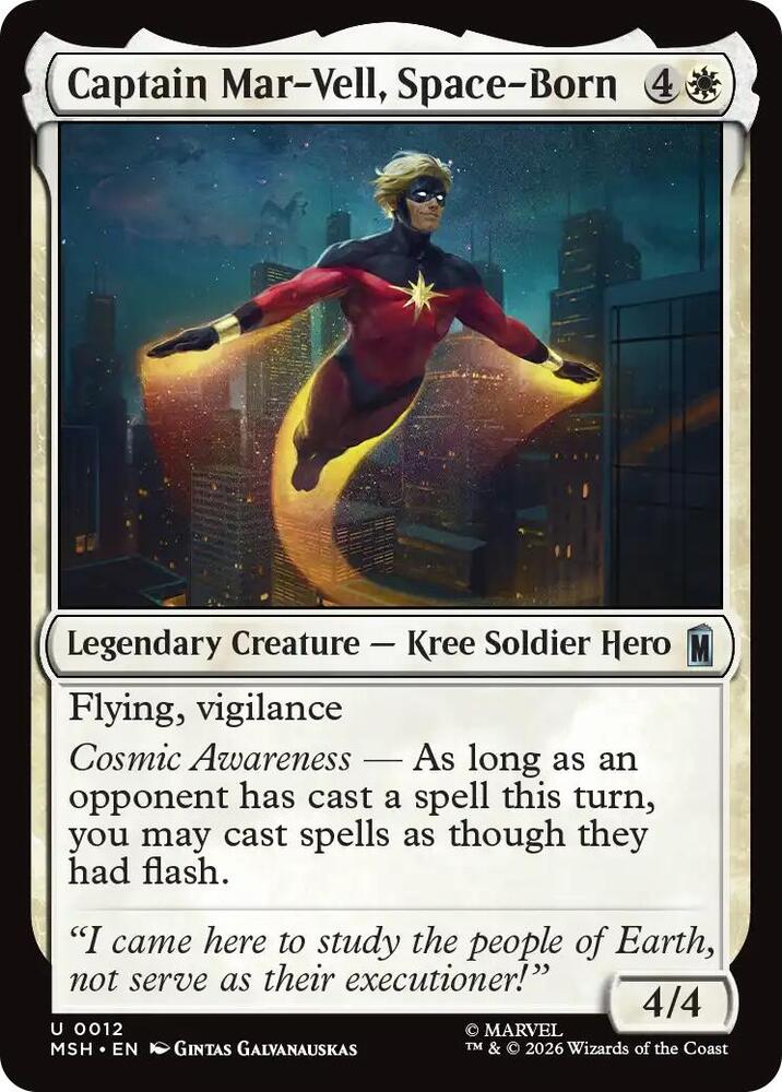 Captain Mar-Vell, Space-Born — Marvel Super Heroes