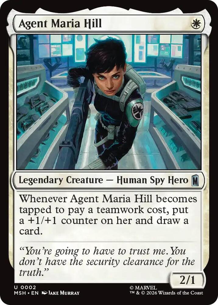 Agent Maria Hill — Marvel Super Heroes