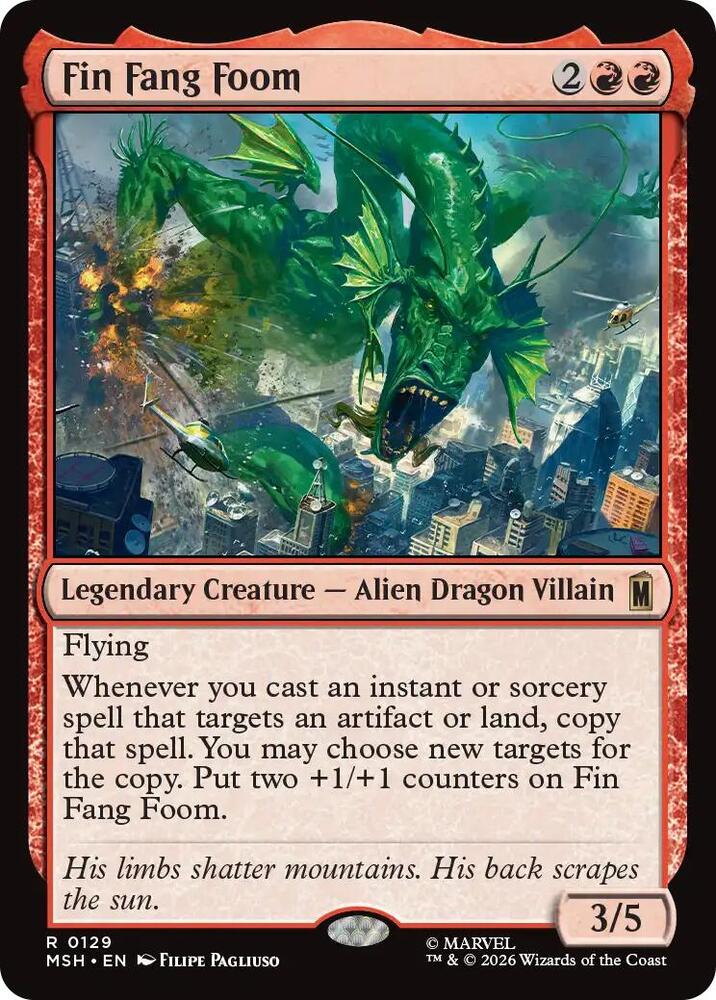 Fin Fang Foom — Marvel Super Heroes