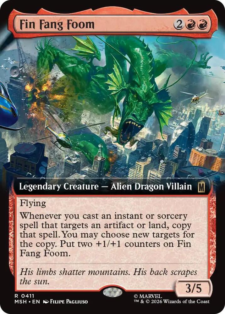Fin Fang Foom (Extended Art) — Marvel Super Heroes