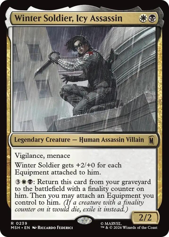 Winter Soldier, Icy Assassin — Marvel Super Heroes