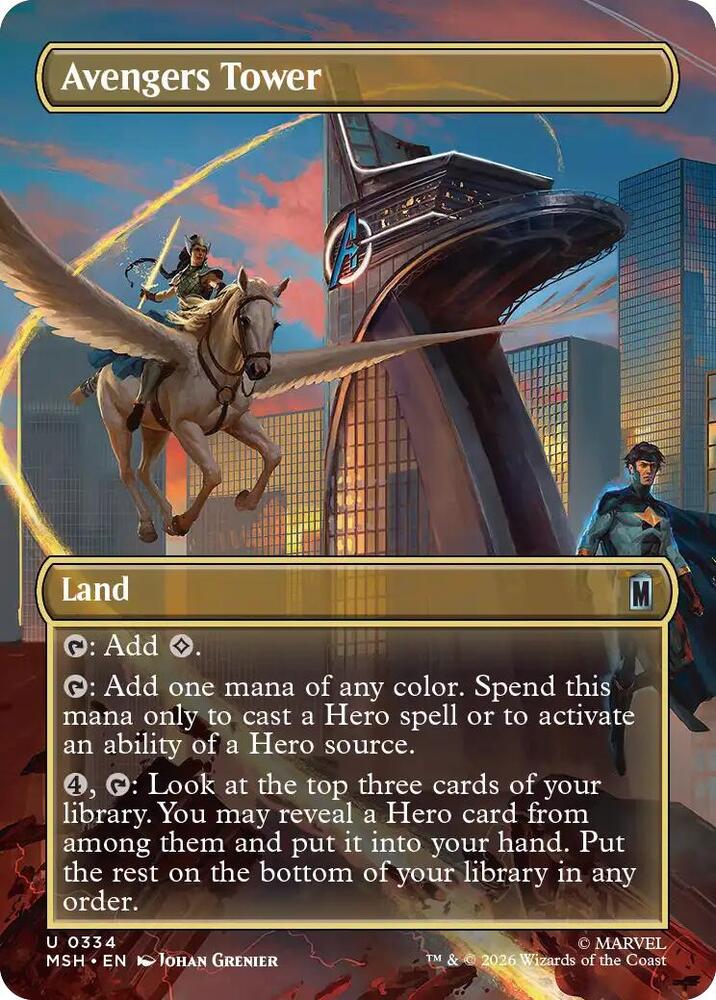 Avengers Tower (Borderless) — Marvel Super Heroes