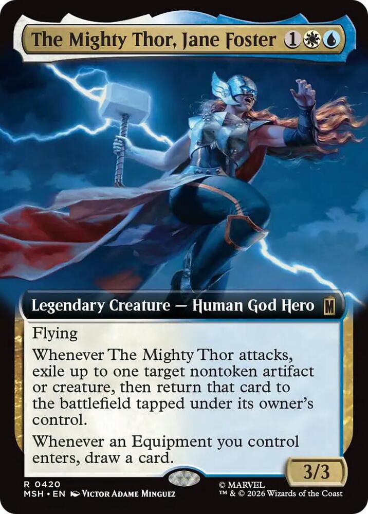 The Mighty Thor, Jane Foster (Extended Art) — Marvel Super Heroes