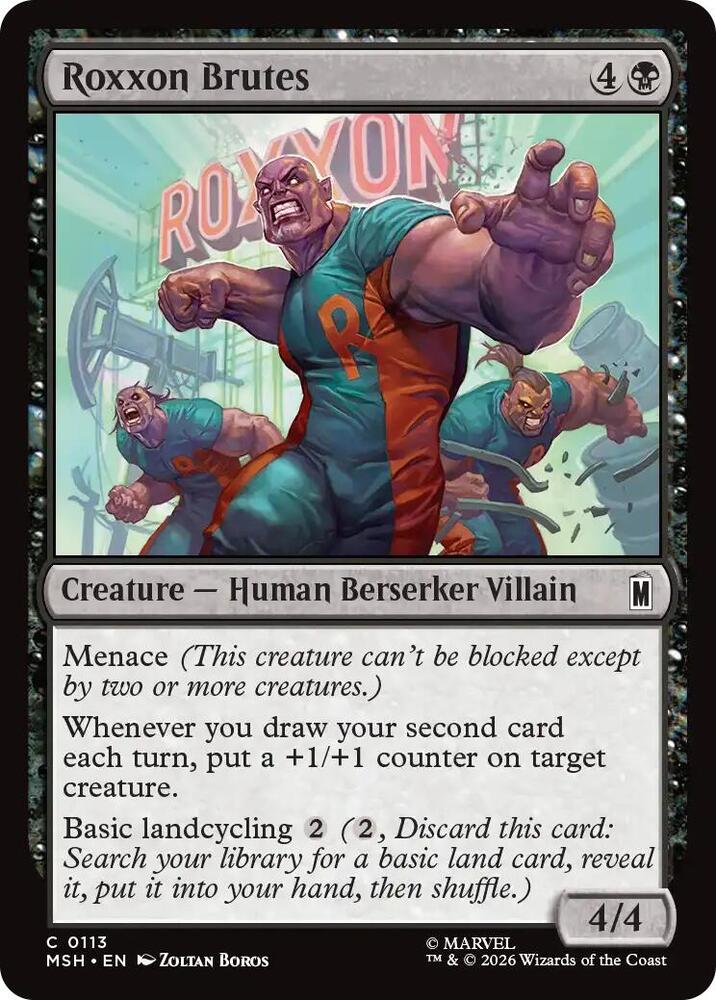 Roxxon Brutes — Marvel Super Heroes