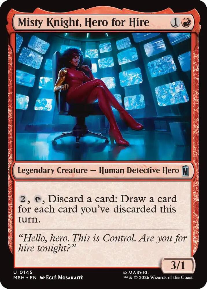 Misty Knight, Hero for Hire — Marvel Super Heroes