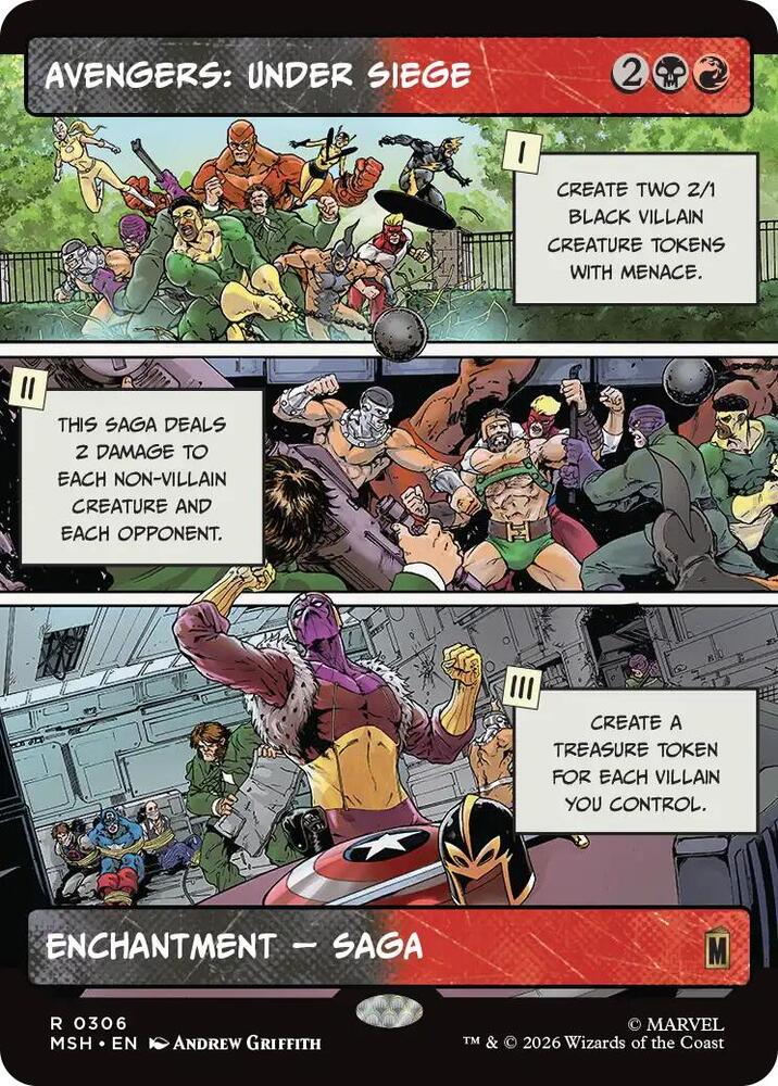Avengers: Under Siege (Borderless) — Marvel Super Heroes