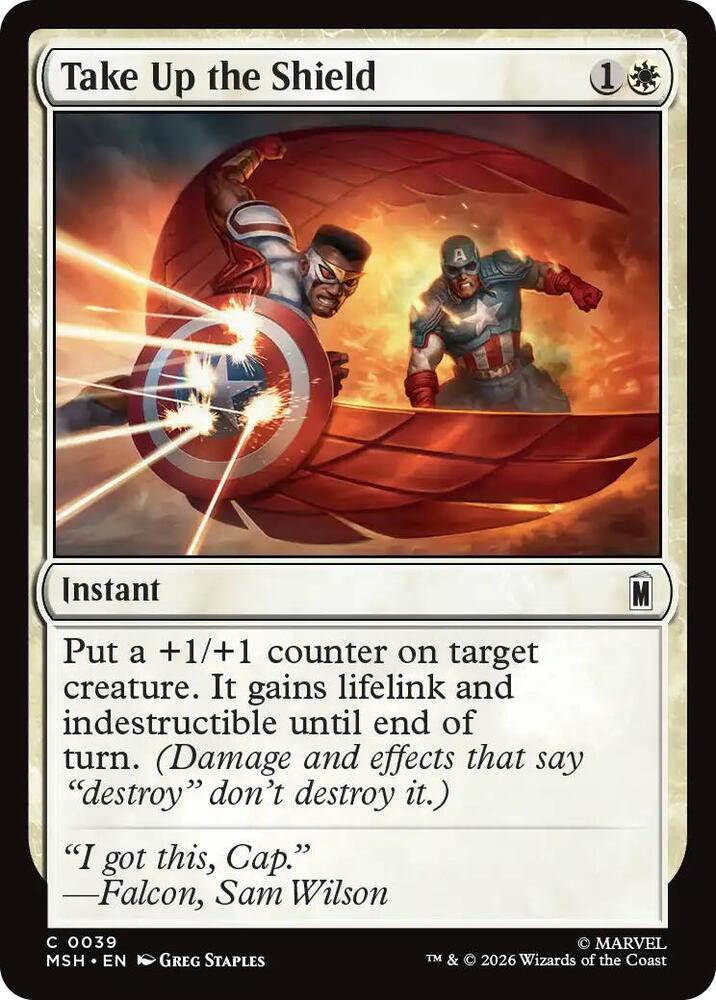 Take Up the Shield — Marvel Super Heroes