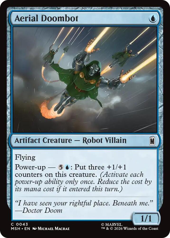 Aerial Doombot — Marvel Super Heroes