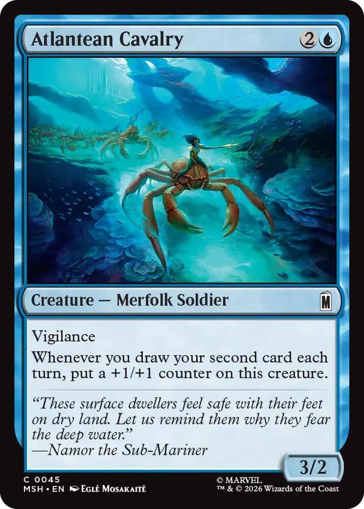 Atlantean Cavalry — Marvel Super Heroes