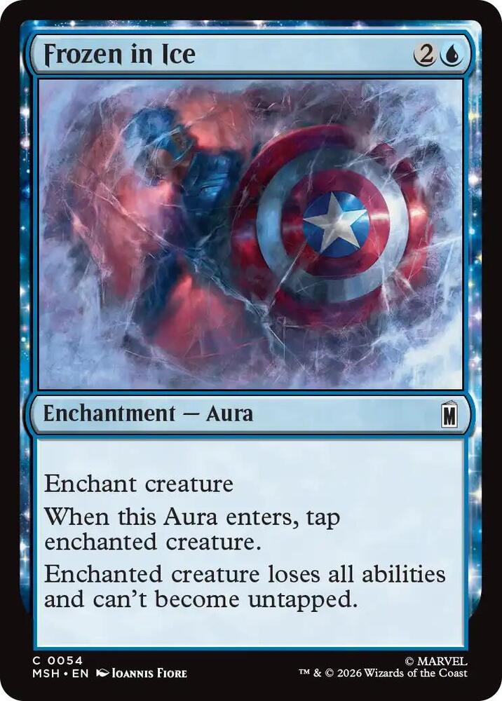 Frozen in Ice — Marvel Super Heroes